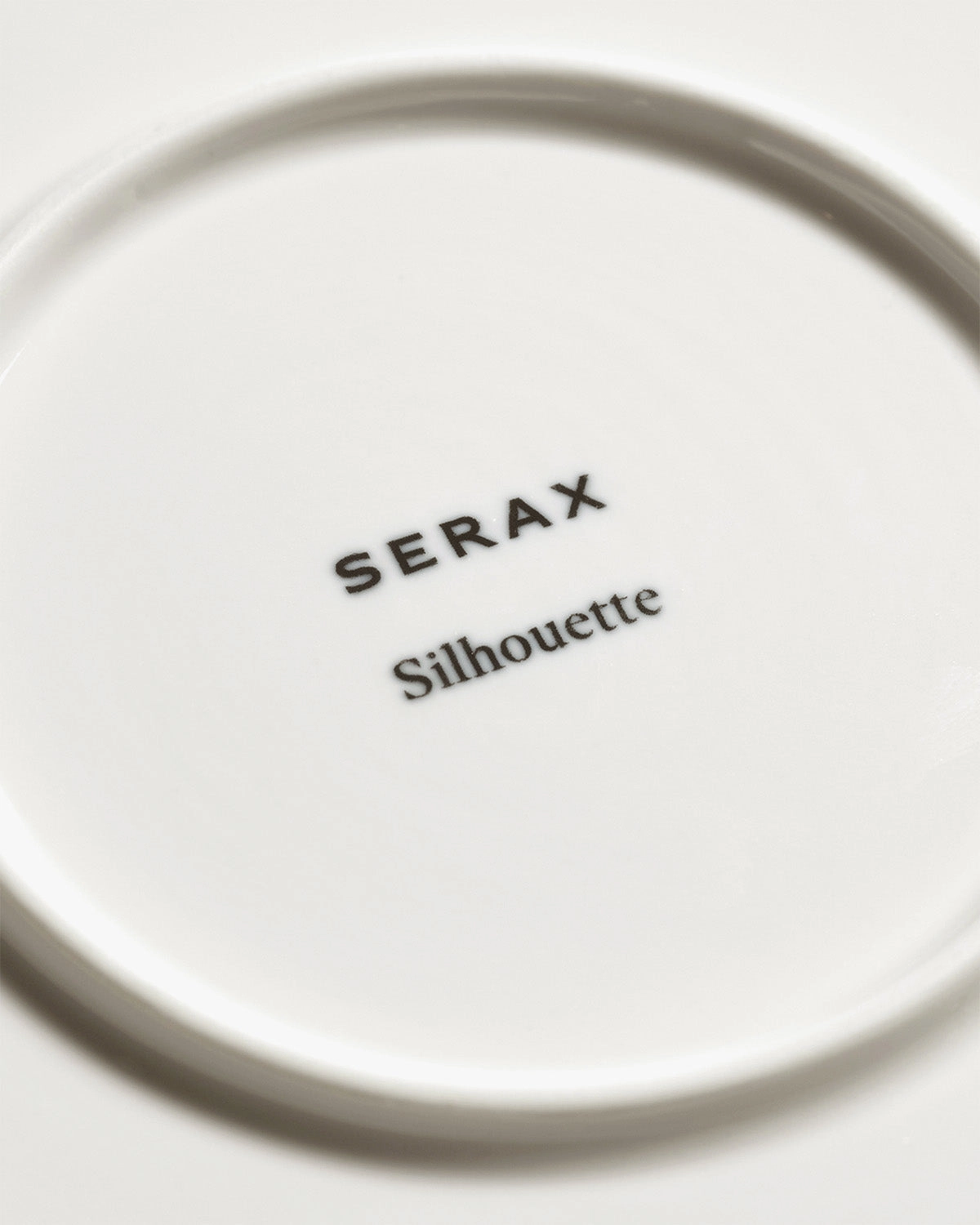 Breakfast plate L white Silhouette