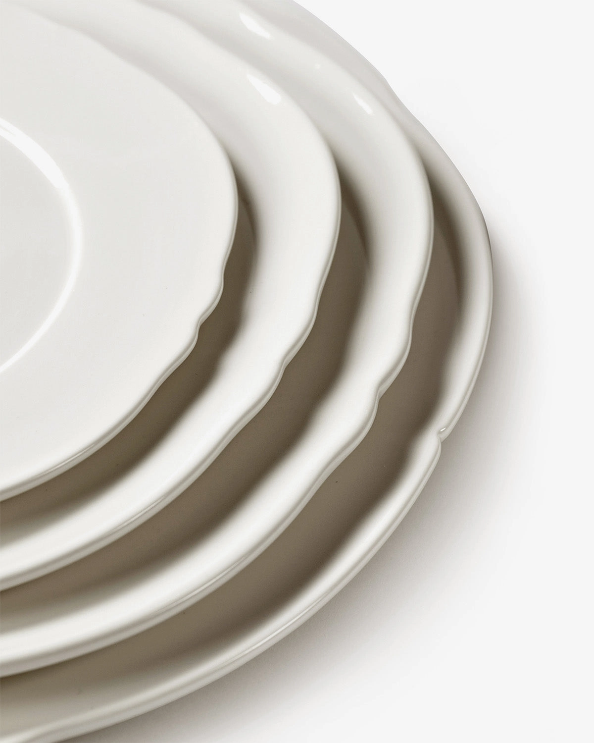 Breakfast plate L white Silhouette