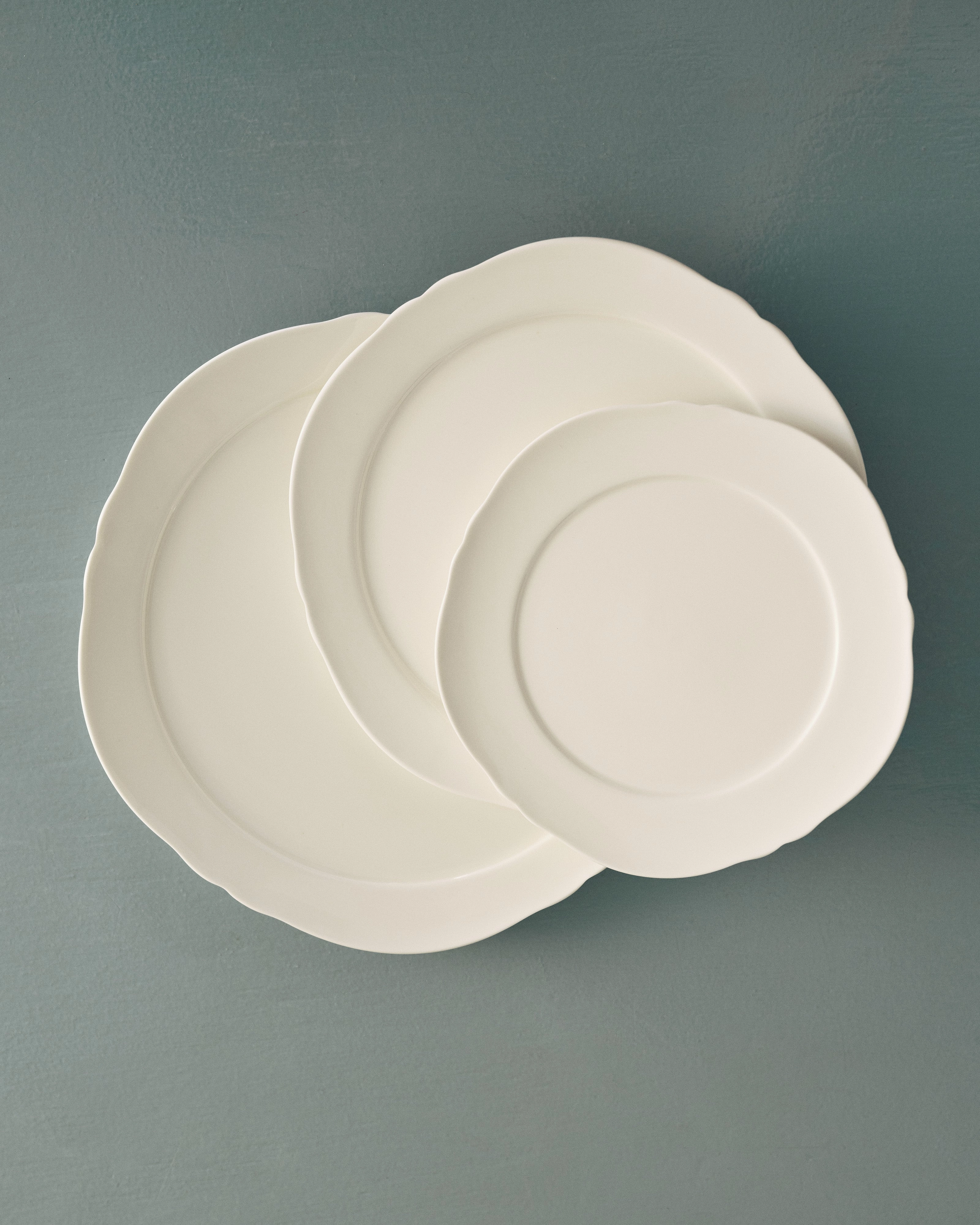Breakfast plate L white Silhouette