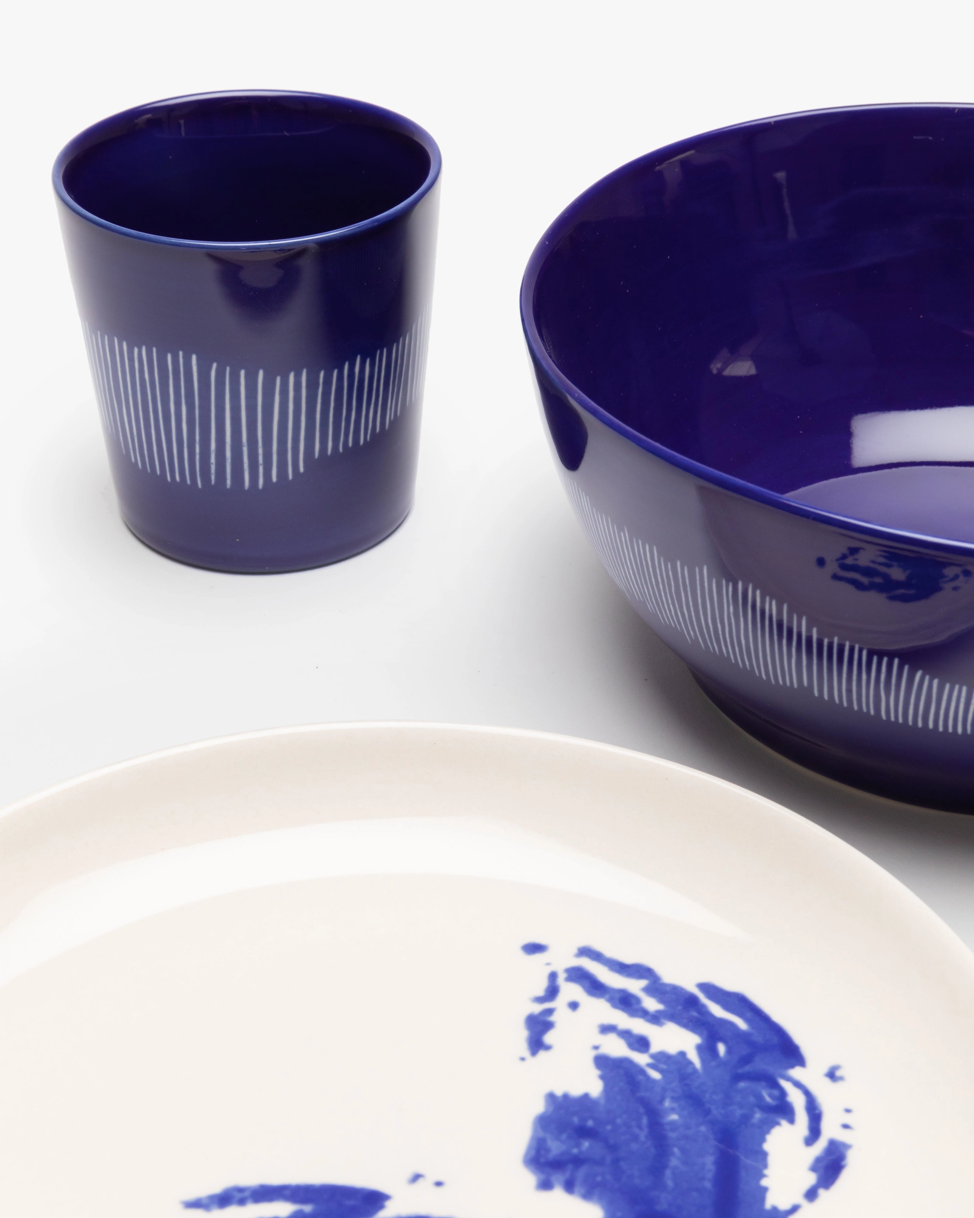 Breakfast Set 12 pieces blue feast