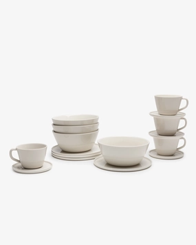 Breakfast Set 16 pieces ivory Cena