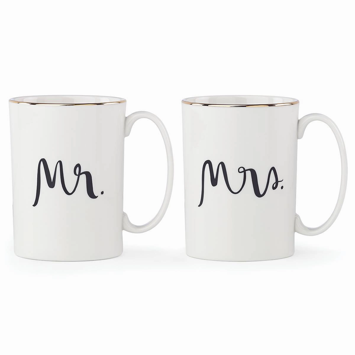 Bridal Party "Mr" & "Mrs" 2-Piece Mug Set