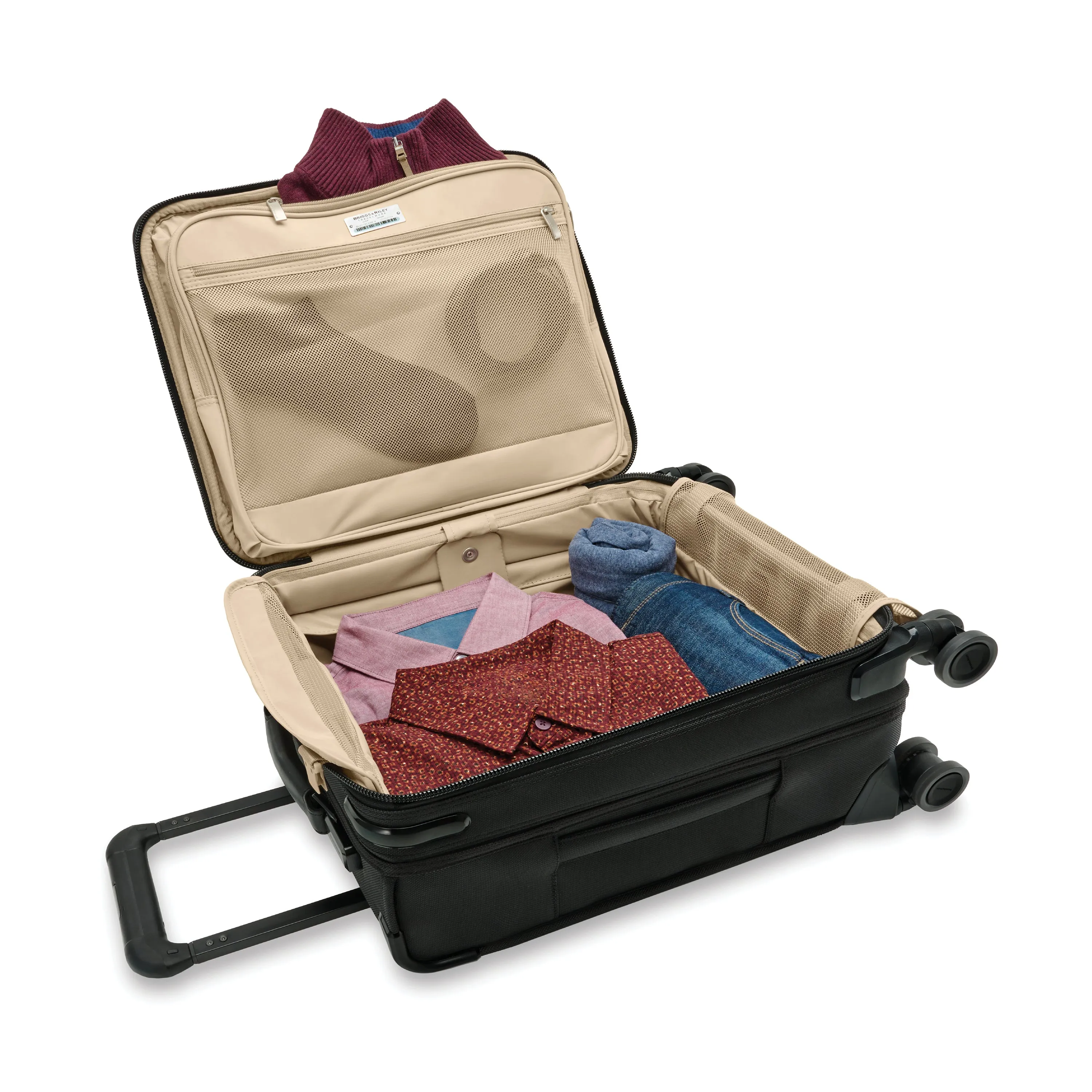 Briggs & Riley Baseline Expandable 19" Compact Carry On Spinner Bags Briggs-Riley