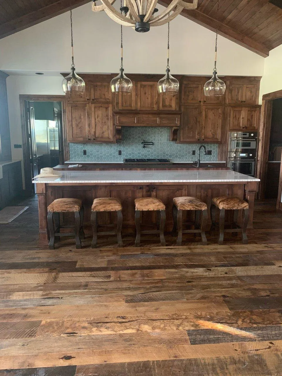 Brindle Cowhide Bar & Counter Stools