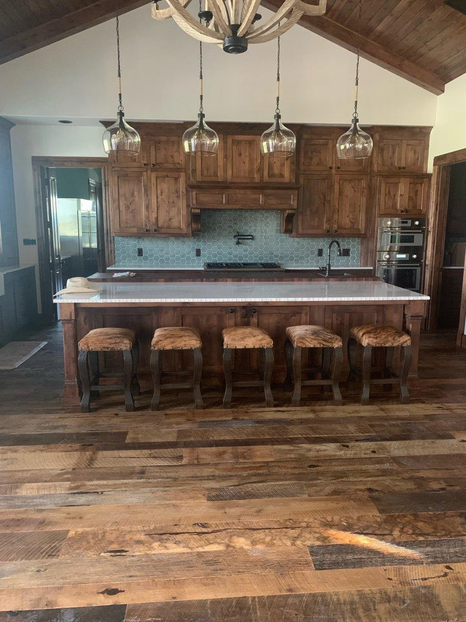 Brindle Cowhide Bar & Counter Stools