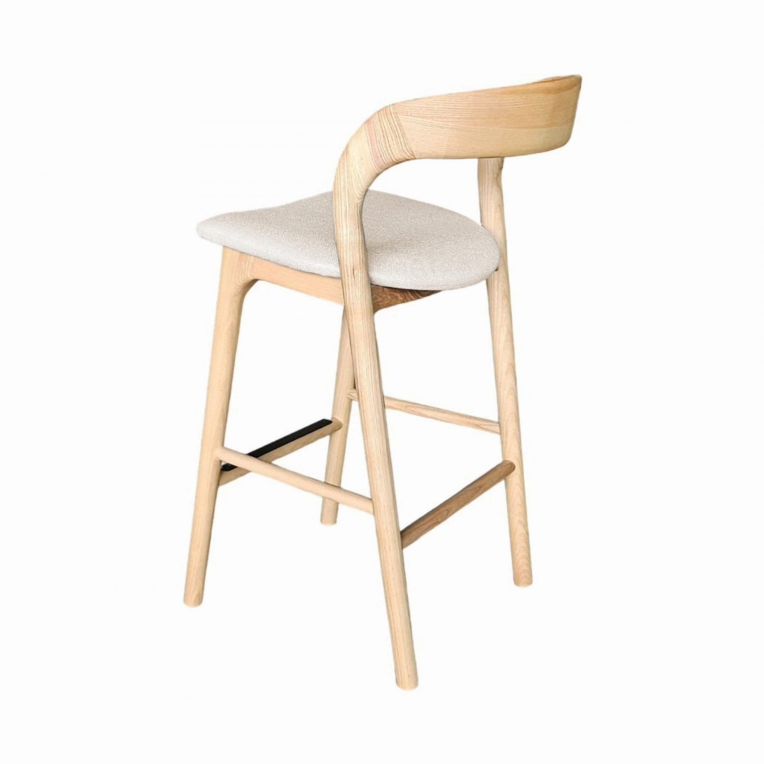 Brivonne Counter Stool - Natural Frame