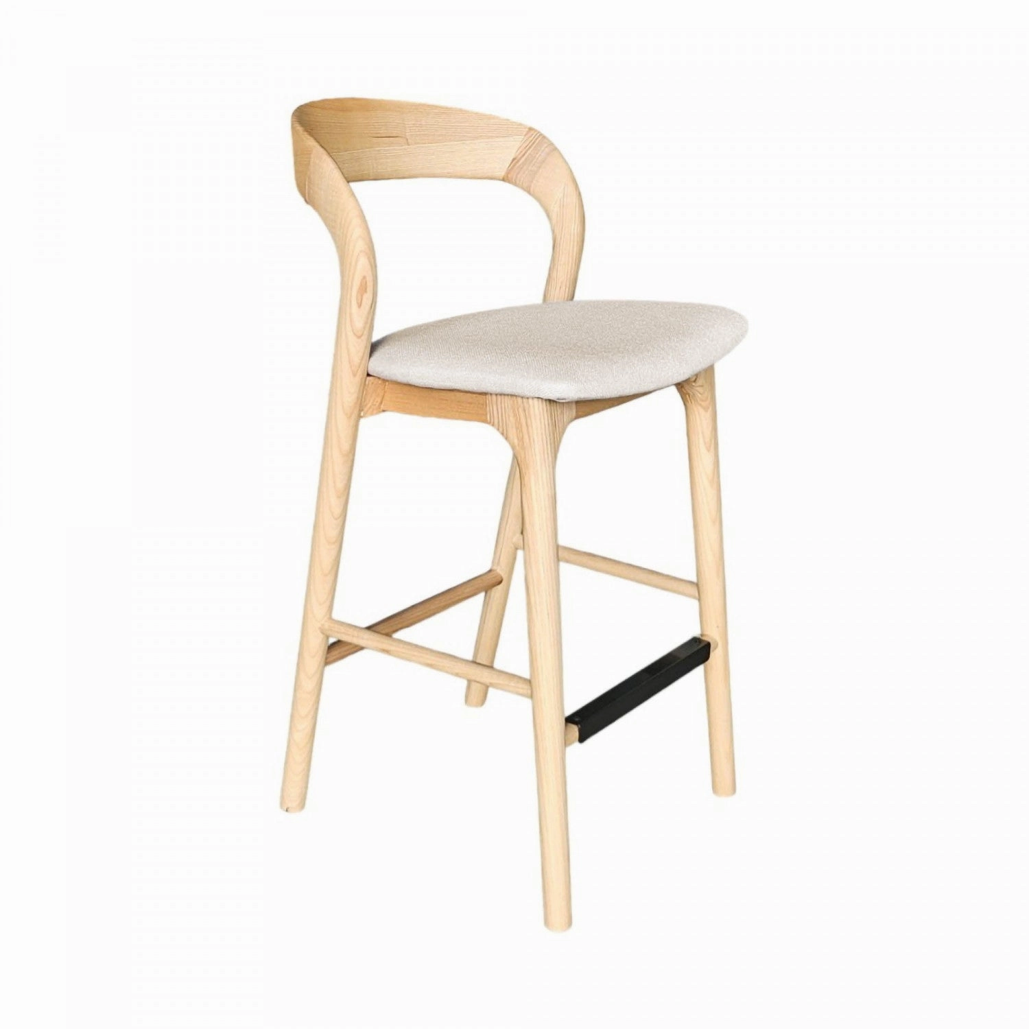 Brivonne Counter Stool - Natural Frame