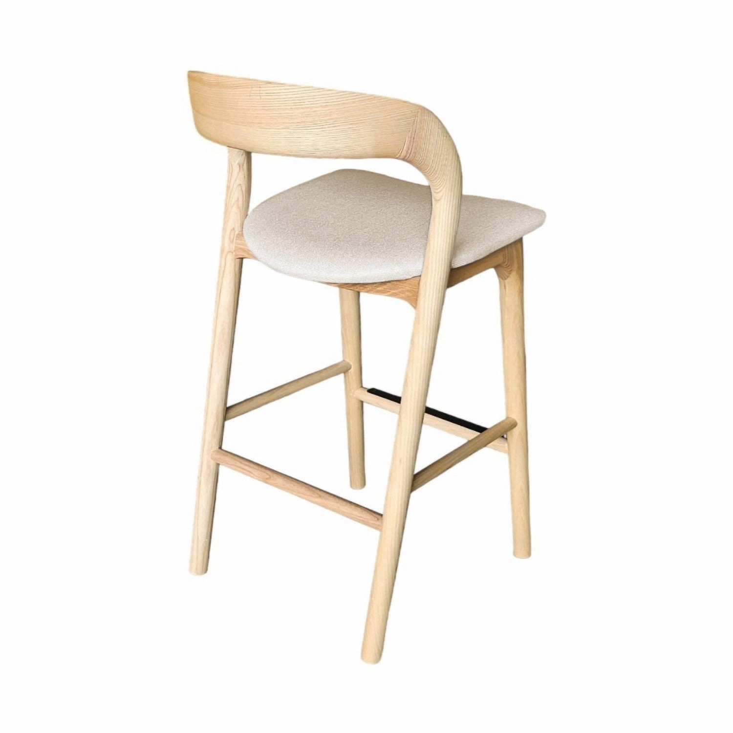 Brivonne Counter Stool - Natural Frame