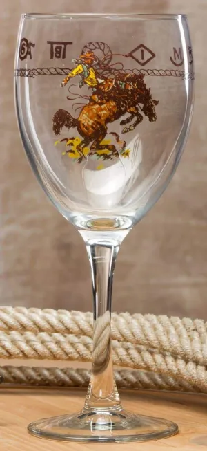 Bronc & Brands Wine Goblet toilet seat cover, slow close seat
