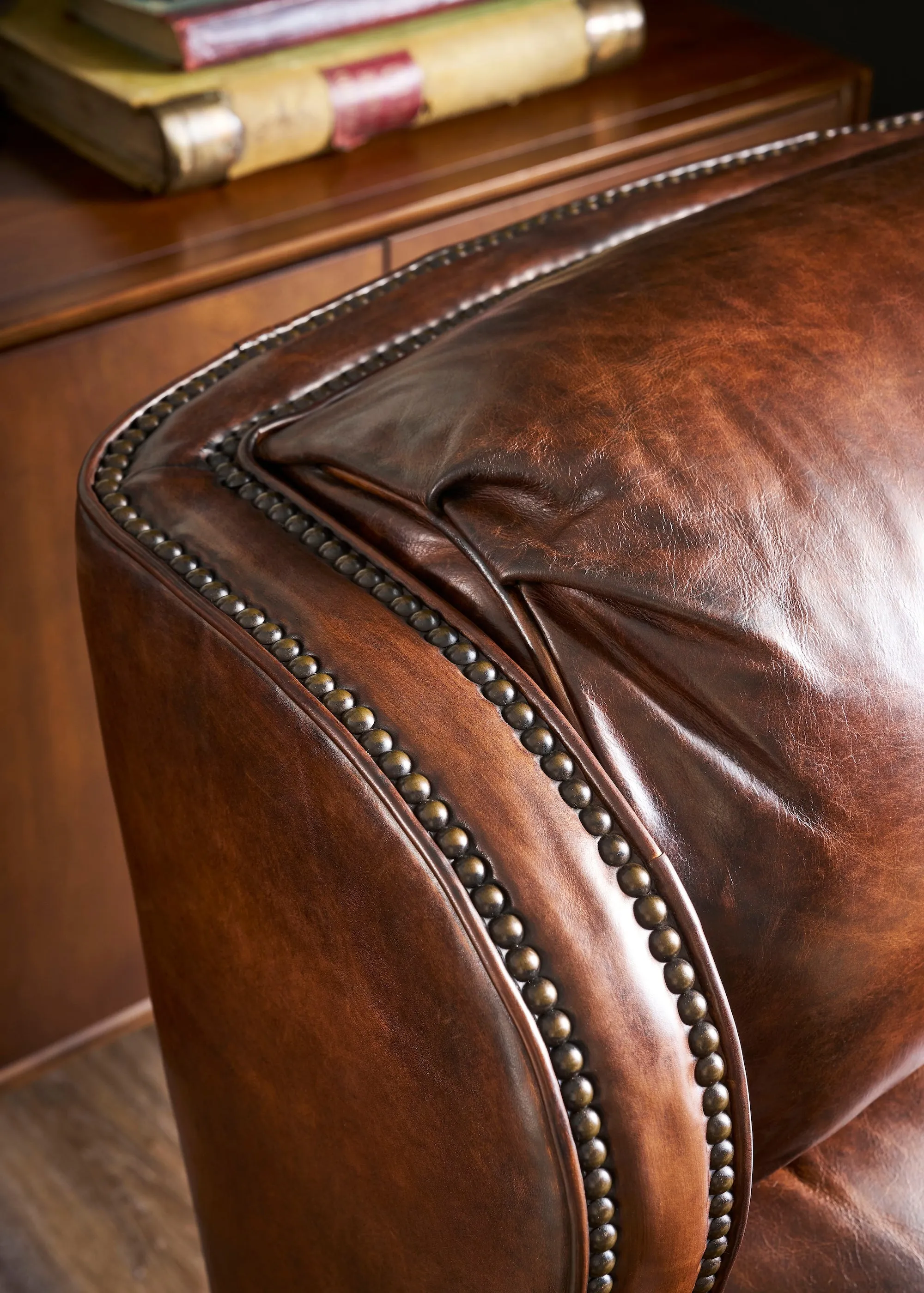 Bronc Western Leather Recliner