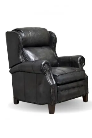 Bronc Western Leather Recliner vanity mirror, wall mirror
