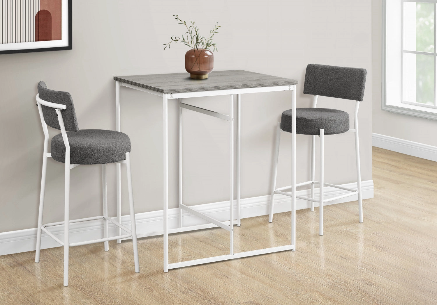 Brooke Counter-height Dining Table - Grey