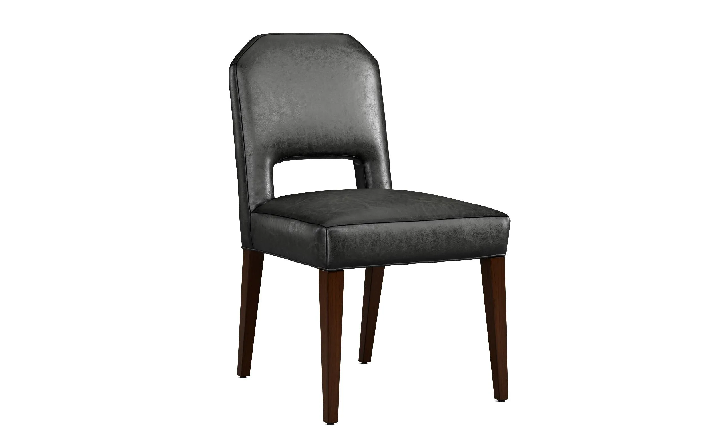 Brookes Luxury Leather Side Chair