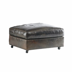 Brooks Leather Ottoman table runner, placemat