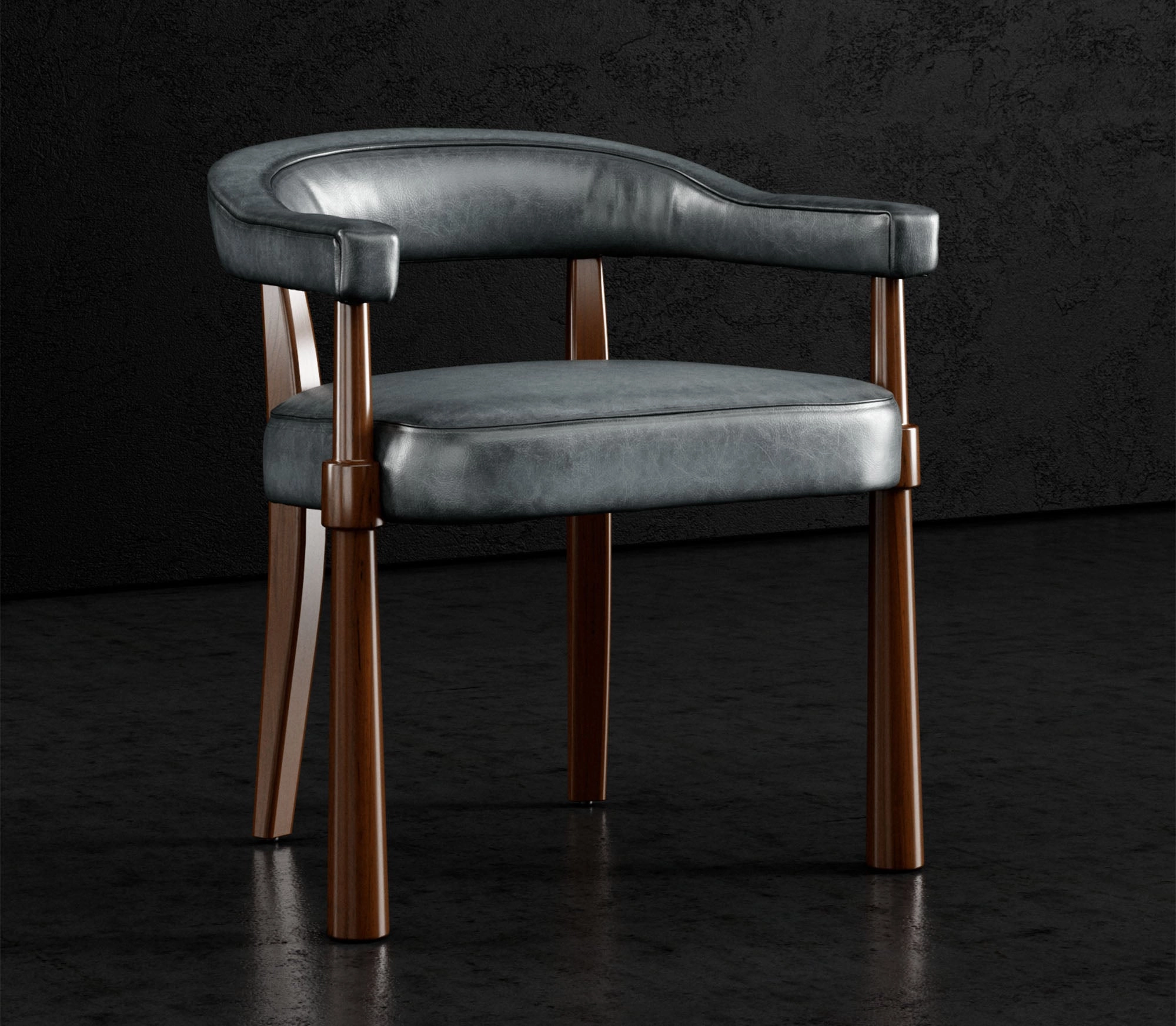 Brush Creek Leather Dining/Guest Chair