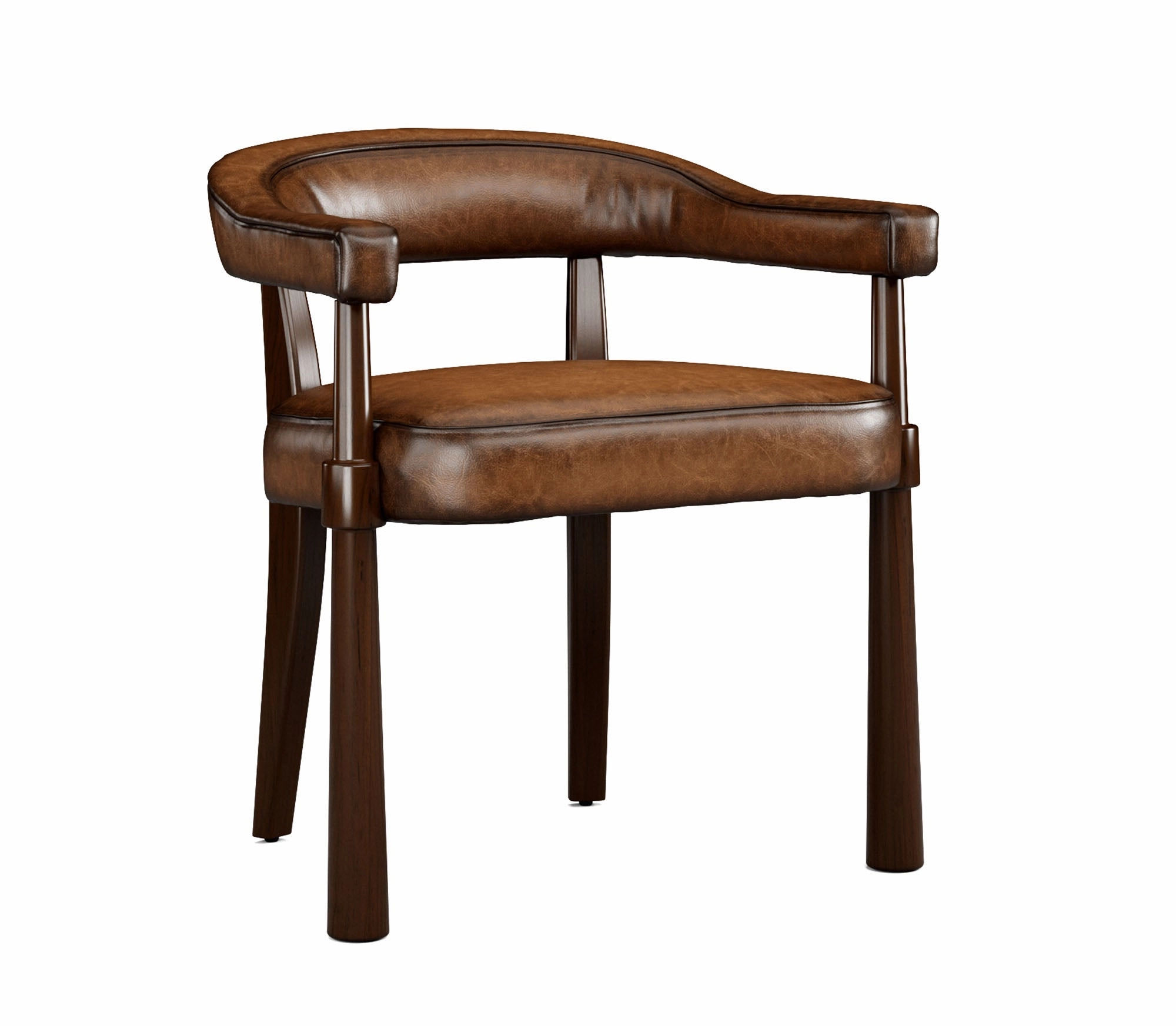 Brush Creek Leather Dining/Guest Chair