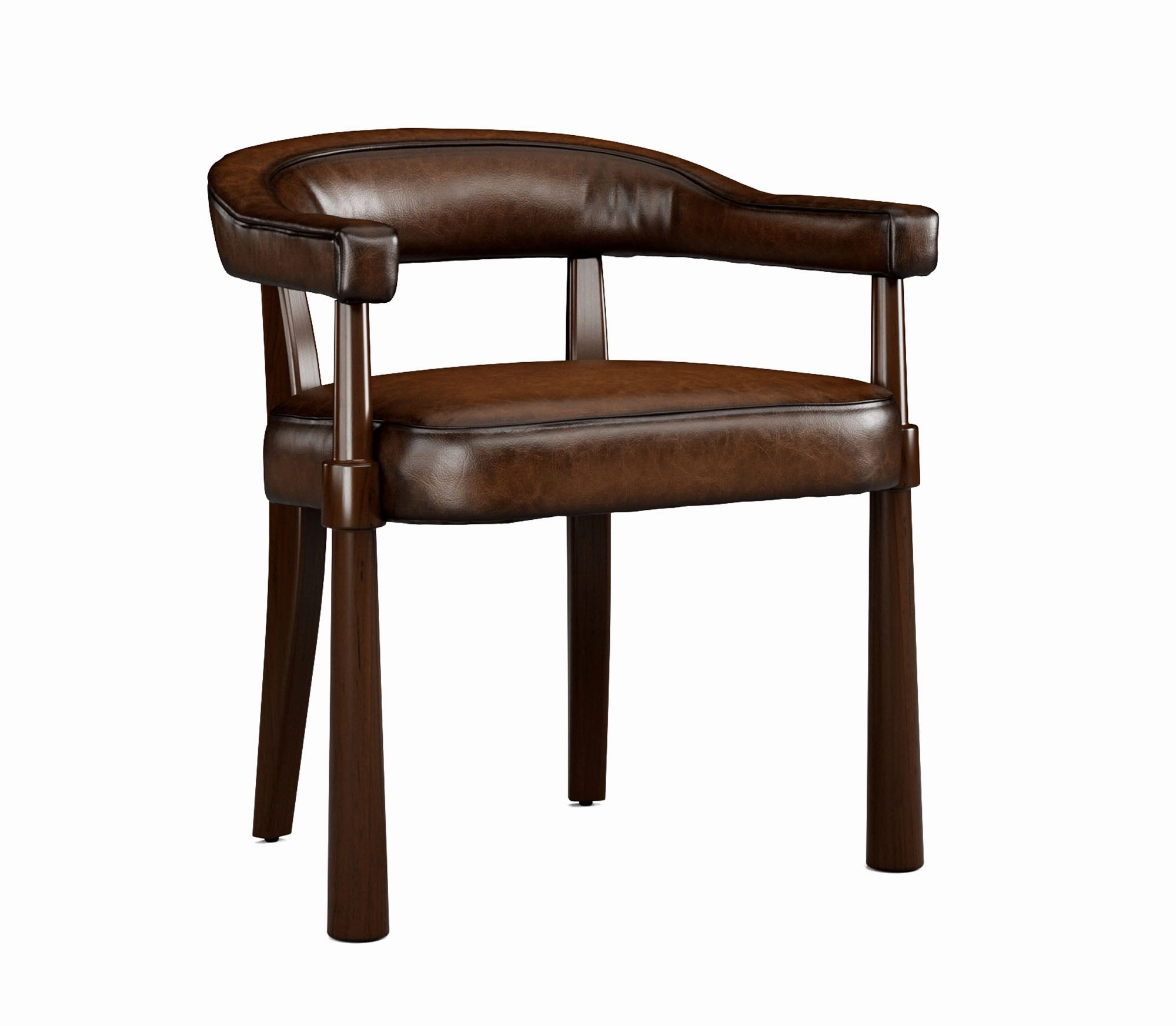 Brush Creek Leather Dining/Guest Chair