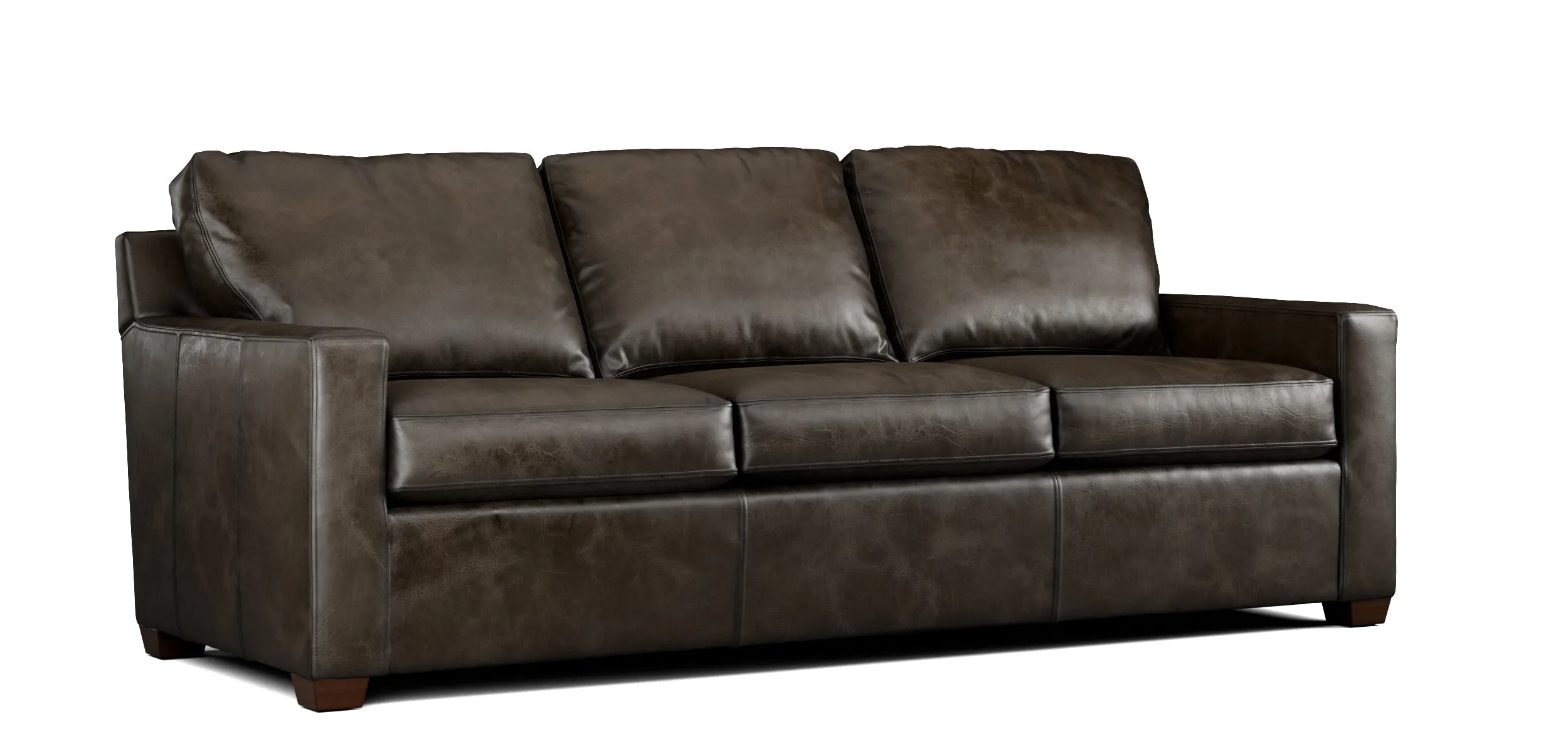 Buckskin Leather Sofa