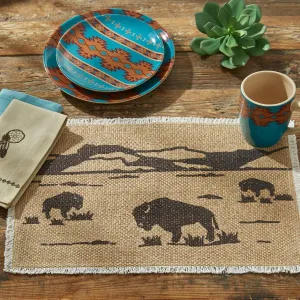 Buffalo Woven Placemats - 4-pc Set blender, kitchen appliance
