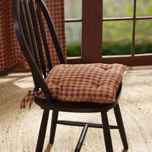 Burgundy Check Chair Pad blender, kitchen appliance