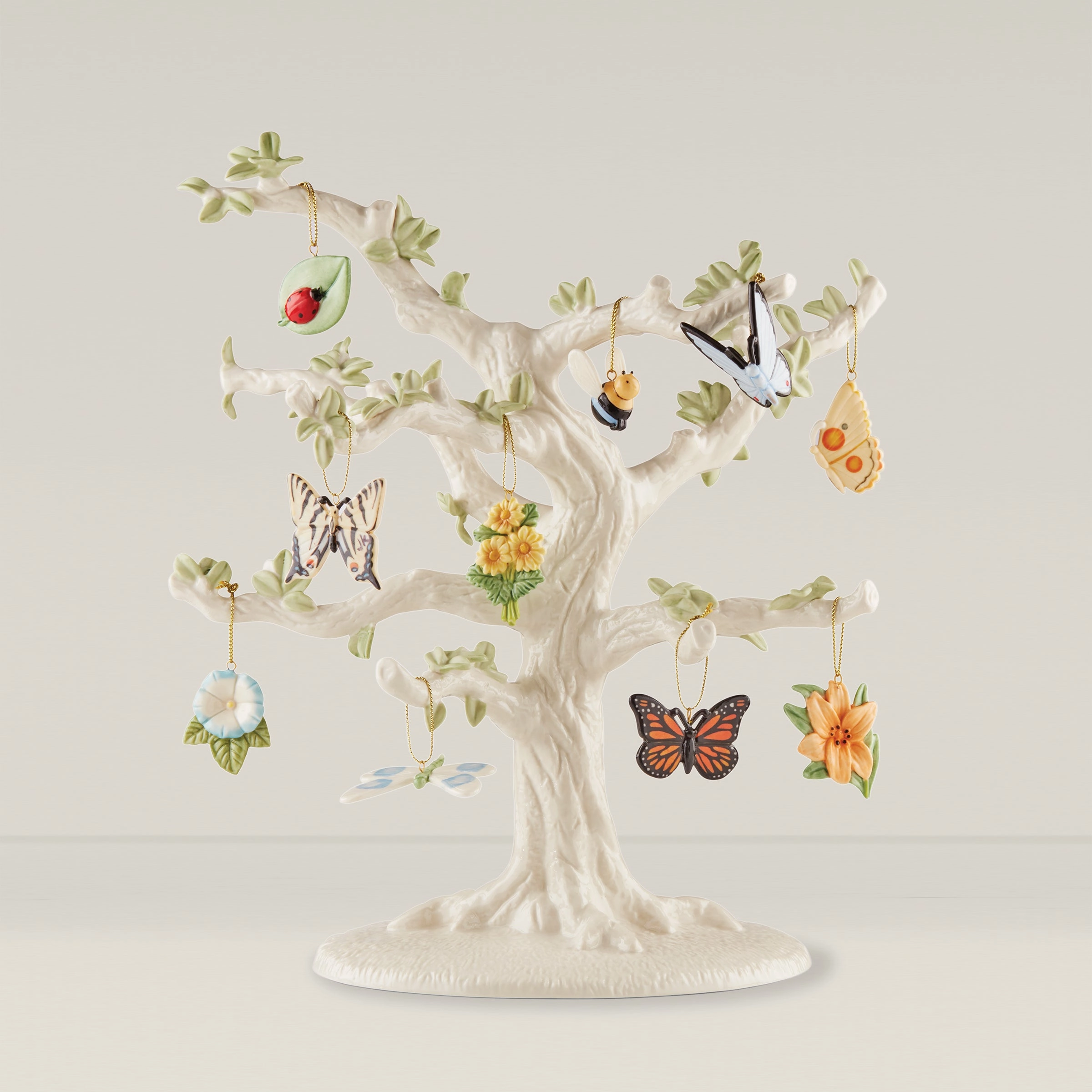 Butterfly Meadow 11-Pc Orn & Tree Set