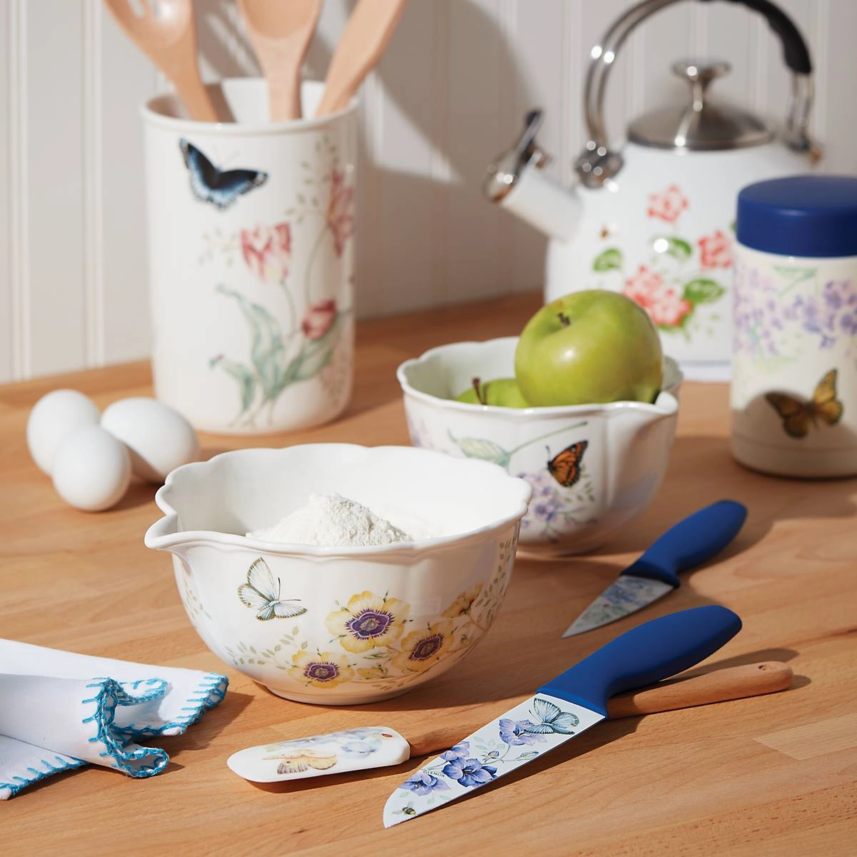 Butterfly Meadow 4 Piece Knife Set