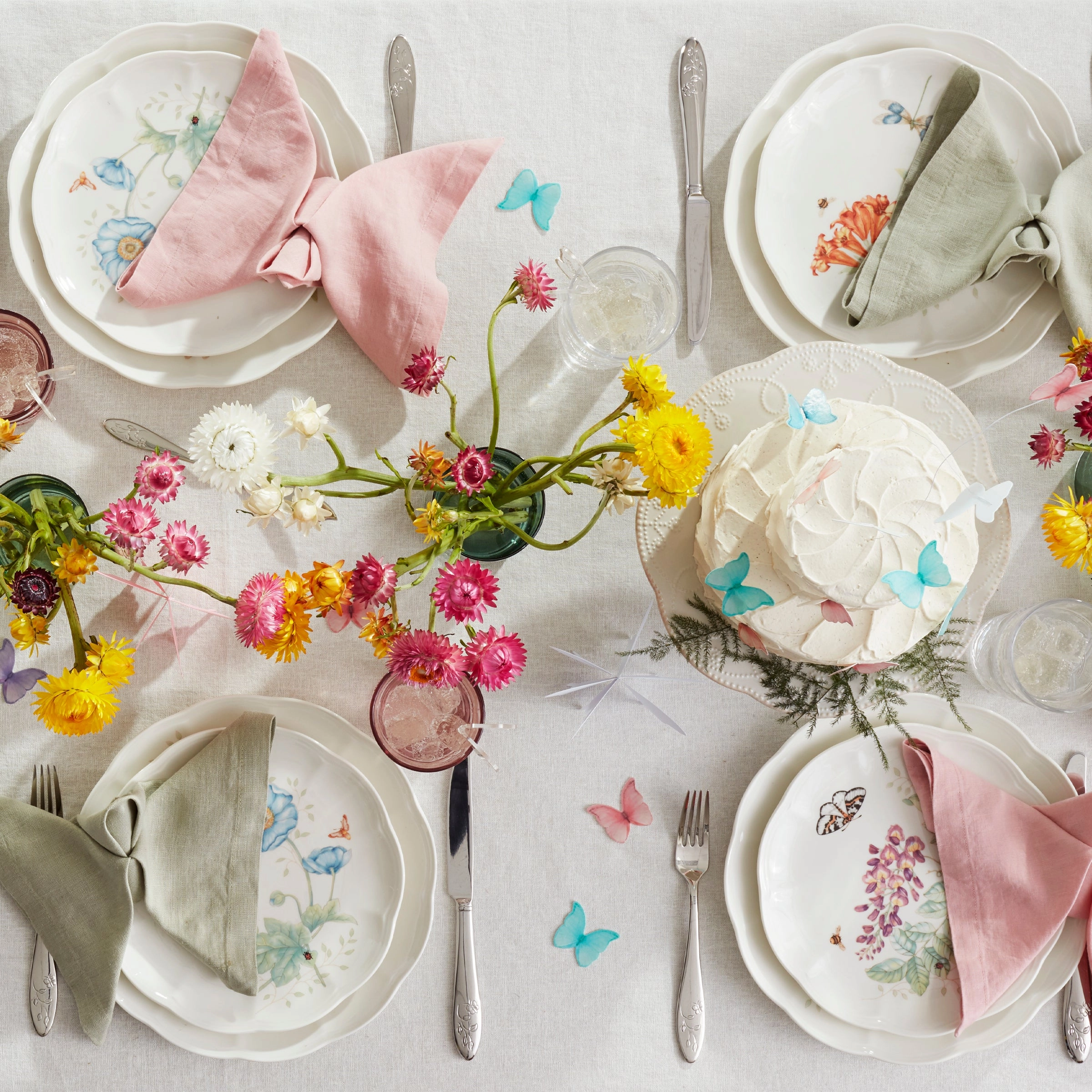 Butterfly Meadow 65 Piece Flatware Set