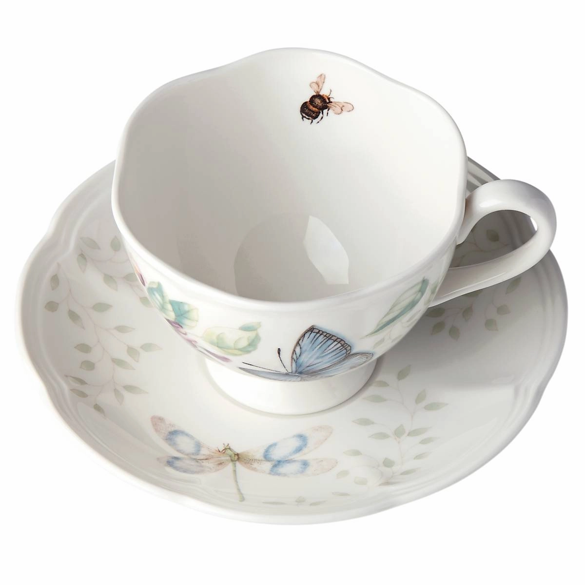 Butterfly Meadow Blue Cup & Saucer