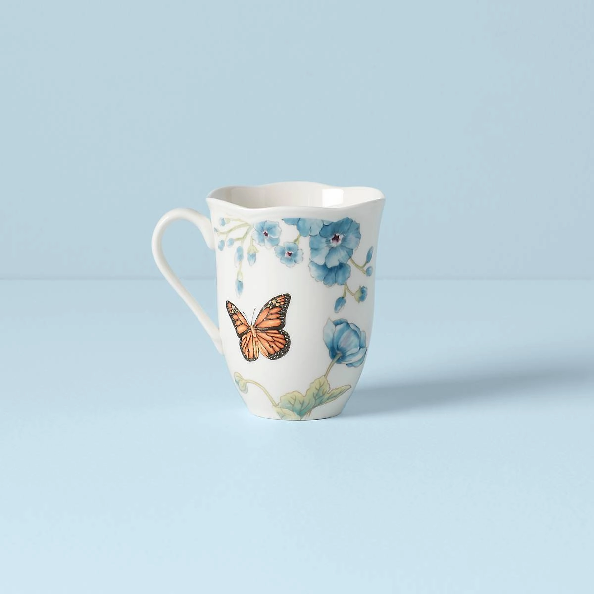 Butterfly Meadow Blue Mug