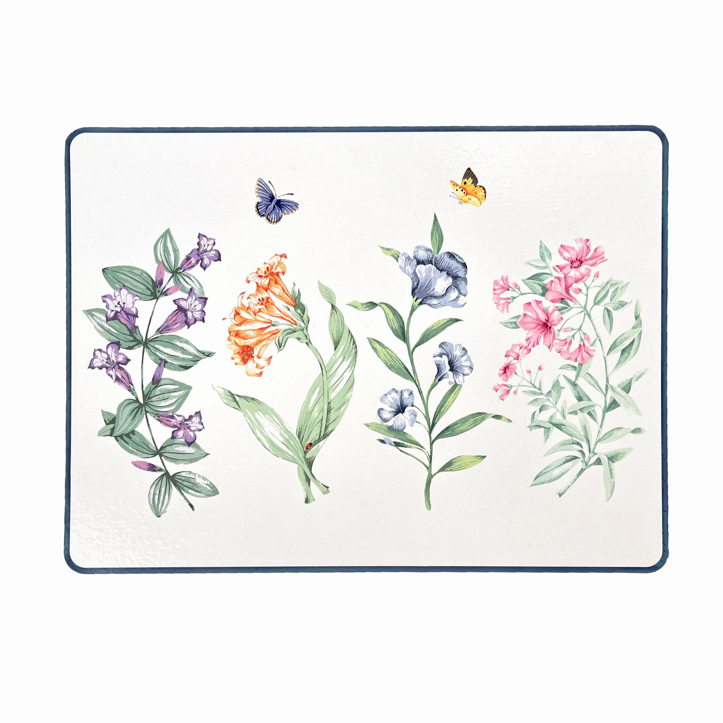 Butterfly Meadow Corkback Placemats - Set Of 4