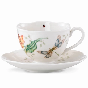 Butterfly Meadow Dragonfly Cup & Saucer