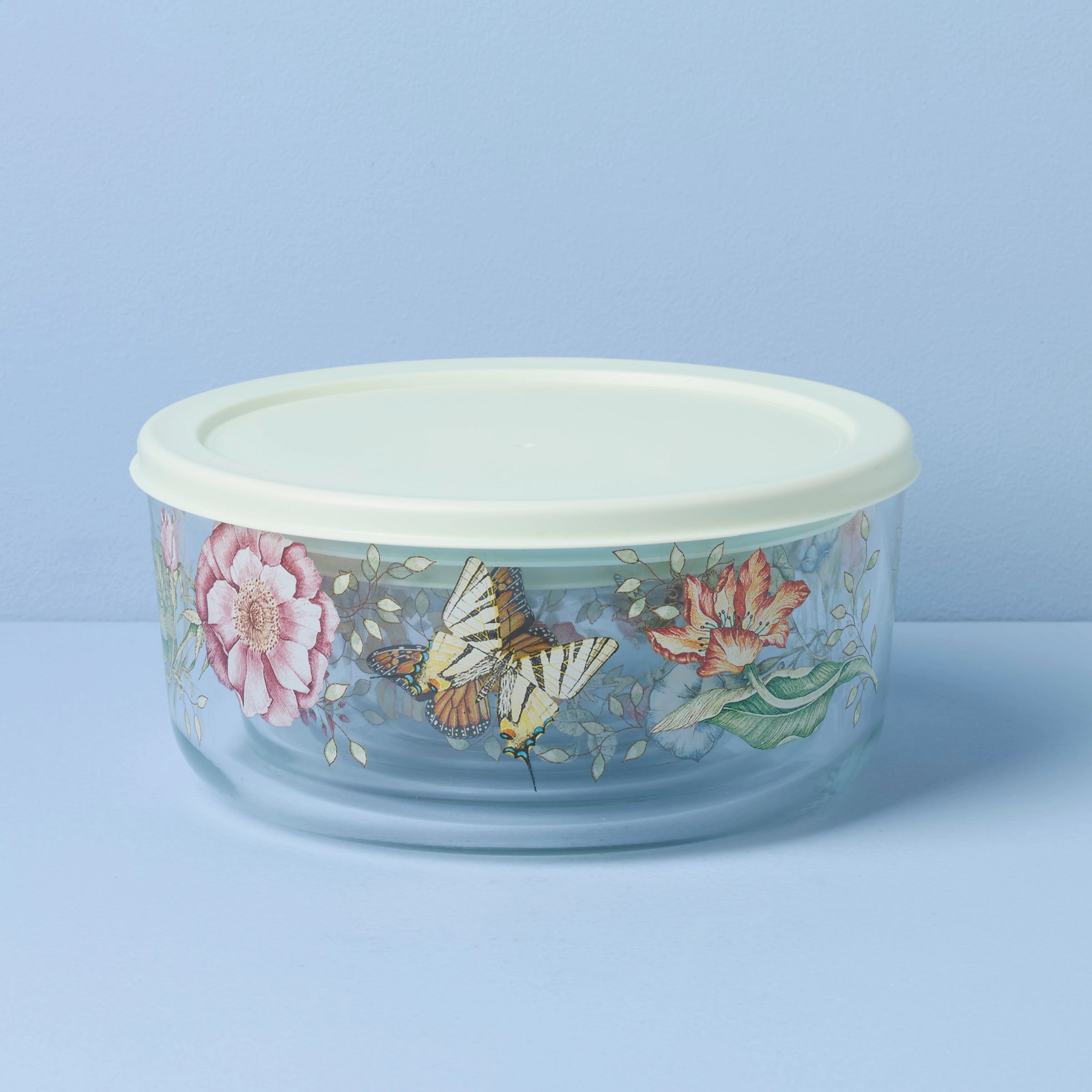 Butterfly Meadow Glass Containers - Set Of 4