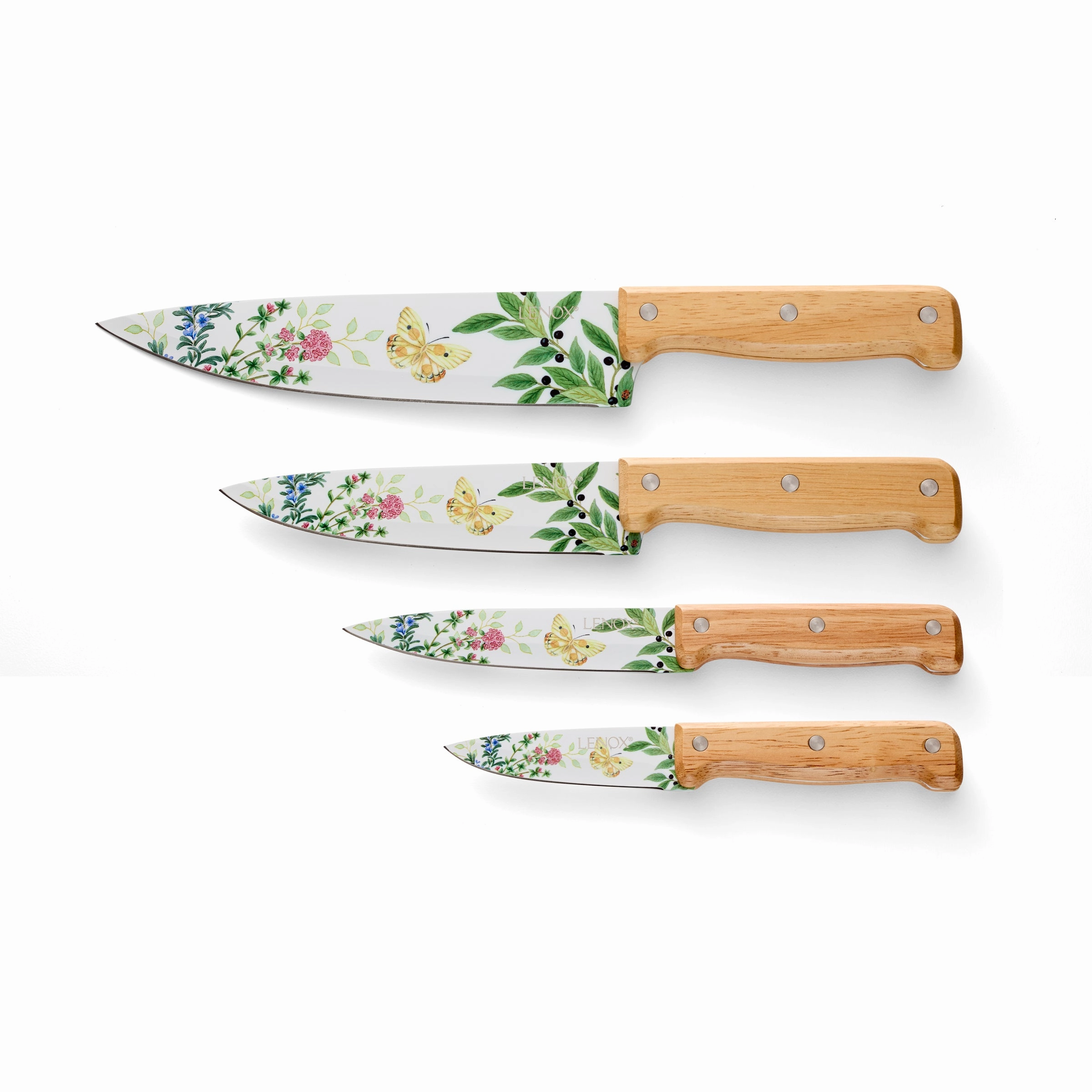 Butterfly Meadow Herbs 4 Piece Cutlery Set