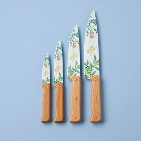 Butterfly Meadow Herbs 4 Piece Cutlery Set