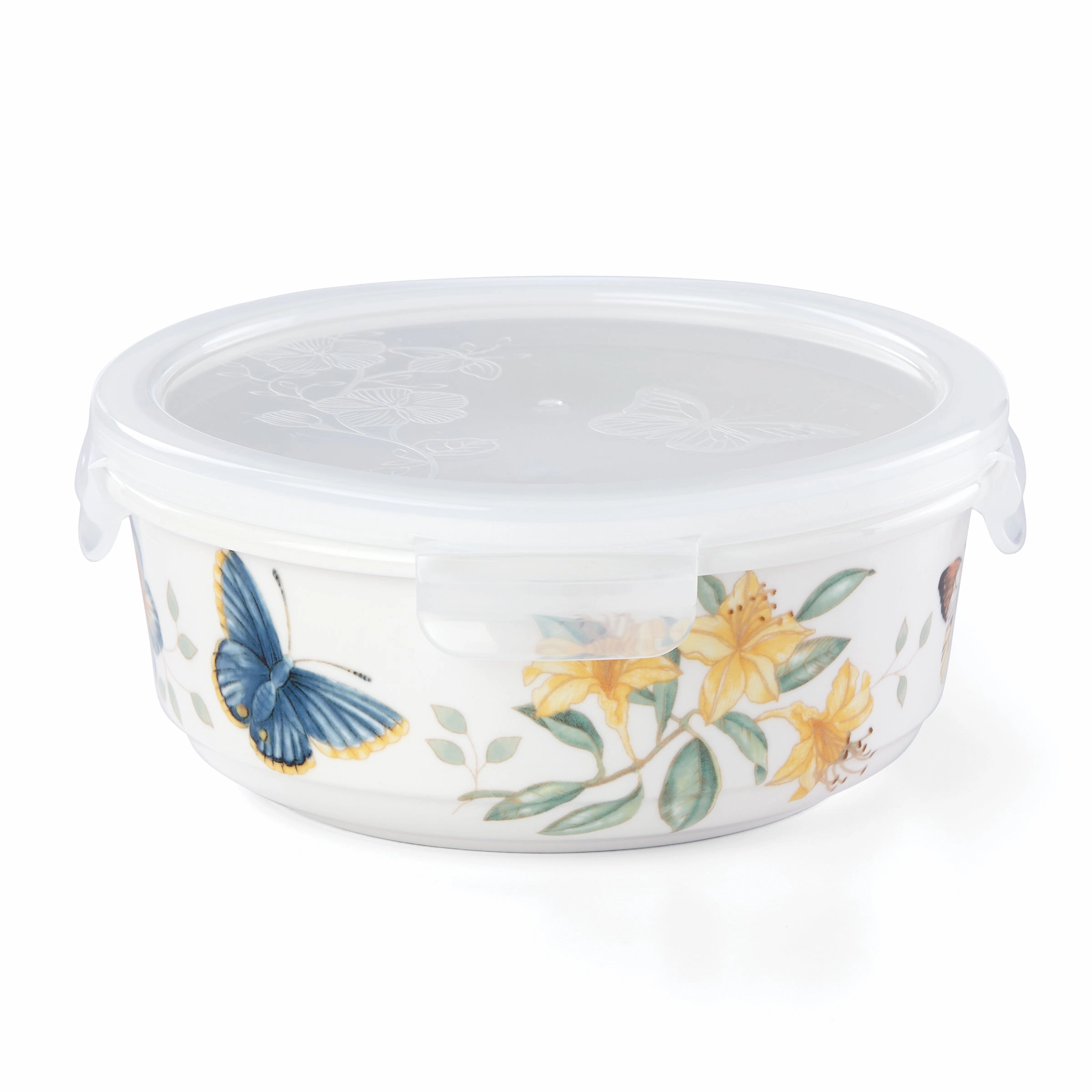 Butterfly Meadow Large Round Container