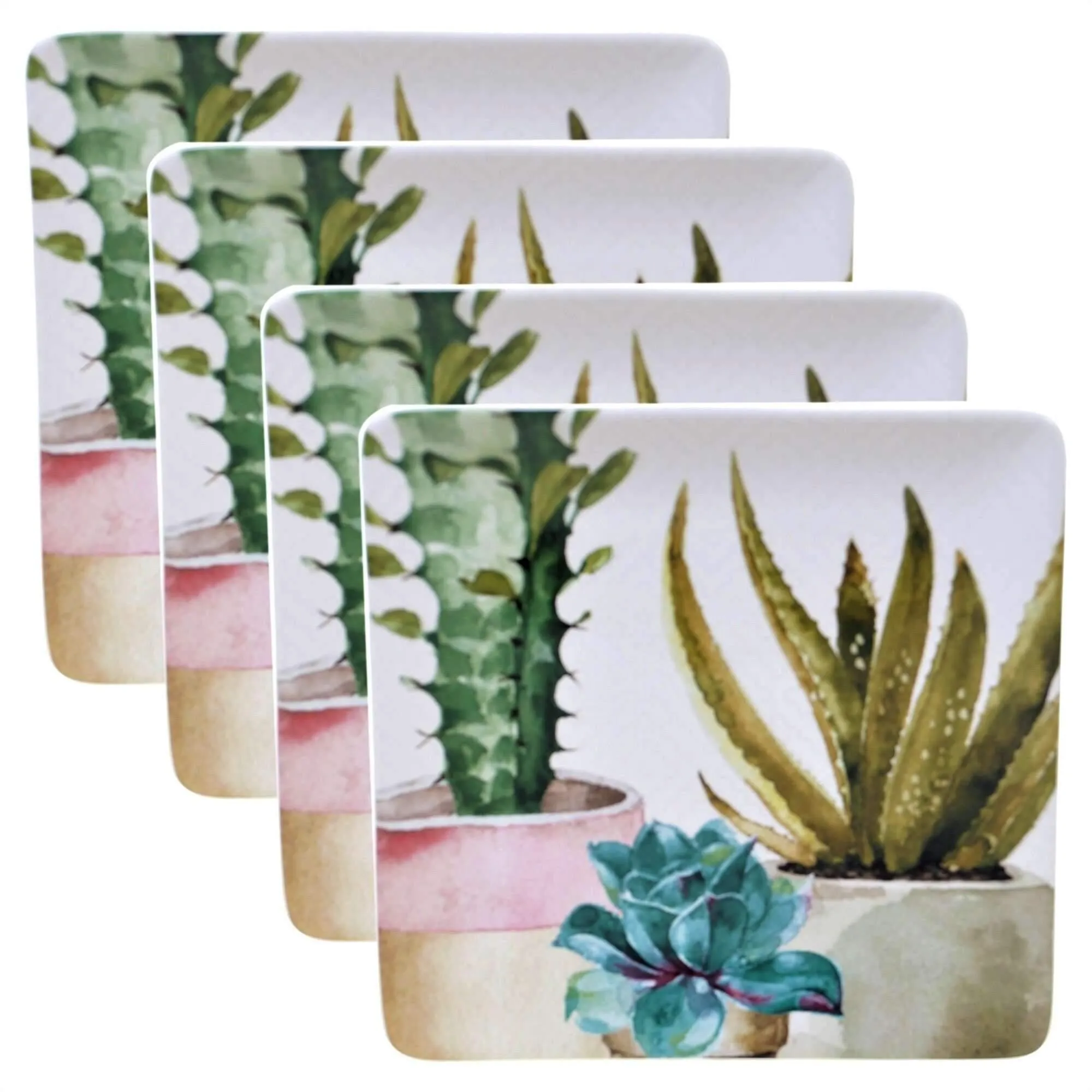 Cactus & Succulent Design Dinner Plates