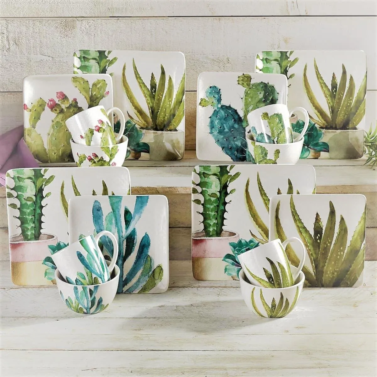 Cactus and Succulent Design Mugs