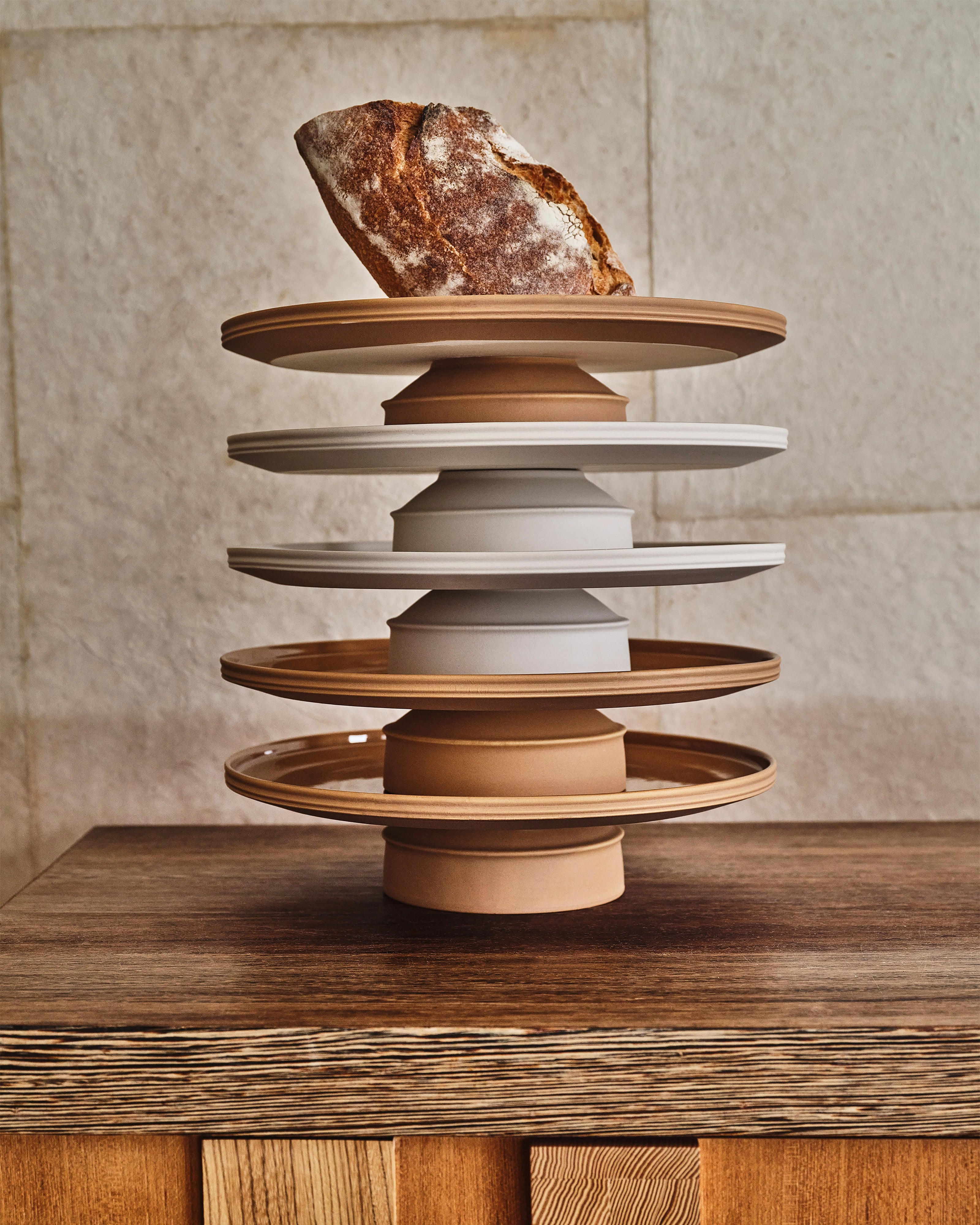 Cake stand Clay Dune