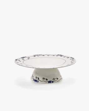 Cake stand L anemone milk Midnight Flowers