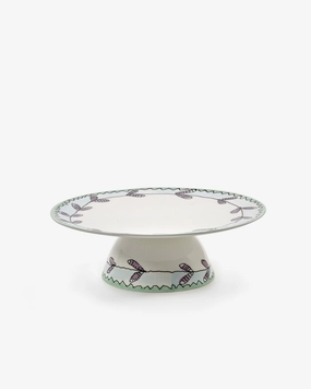 Cake stand L blossom milk Midnight Flowers