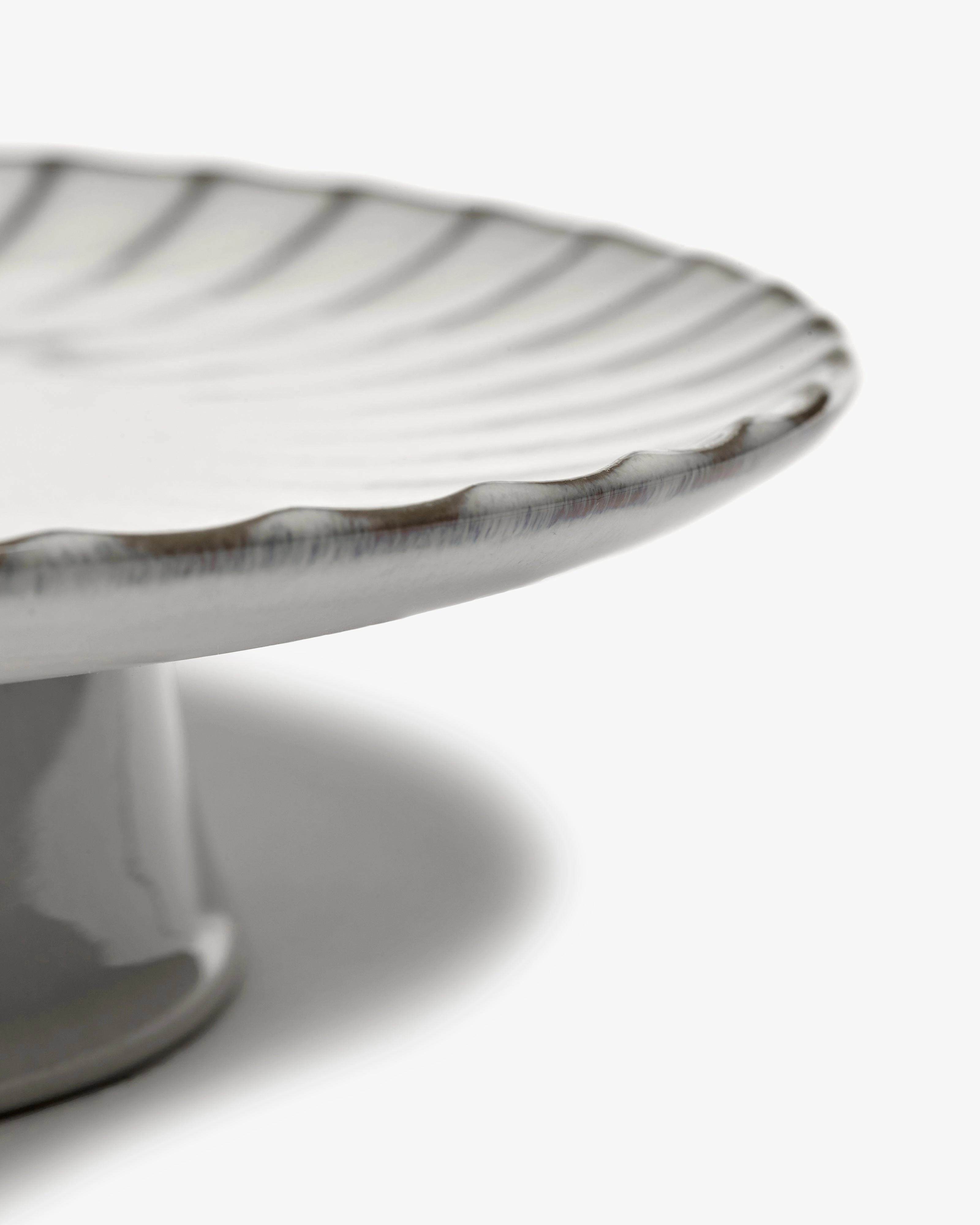 Cake stand L white Inku