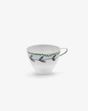 Cappuccino cup Blossom milk Midnight Flowers
