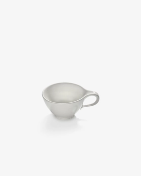 Cappuccino cup butterfly white - black Unity