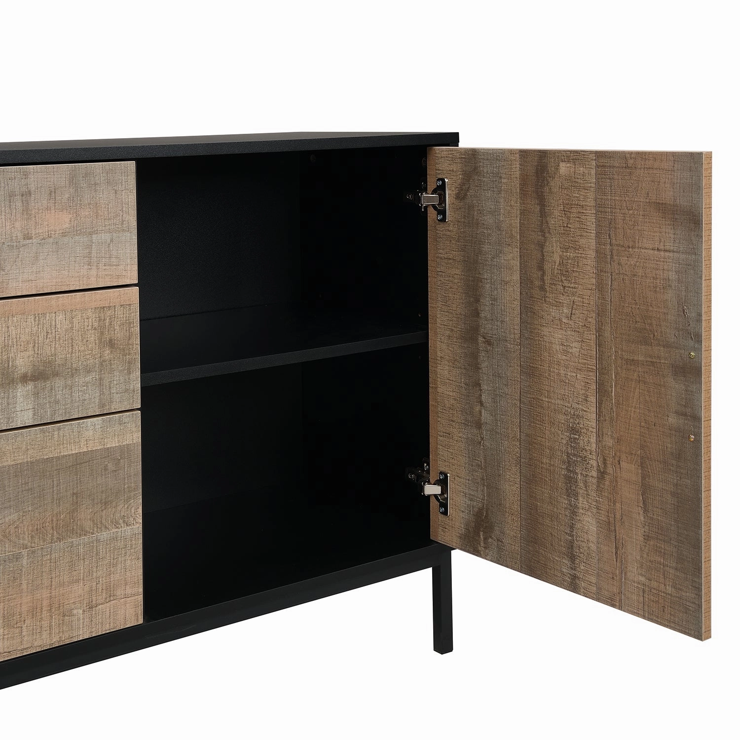 Carnaby 2 Cupboard 3 Drawer Sideboard