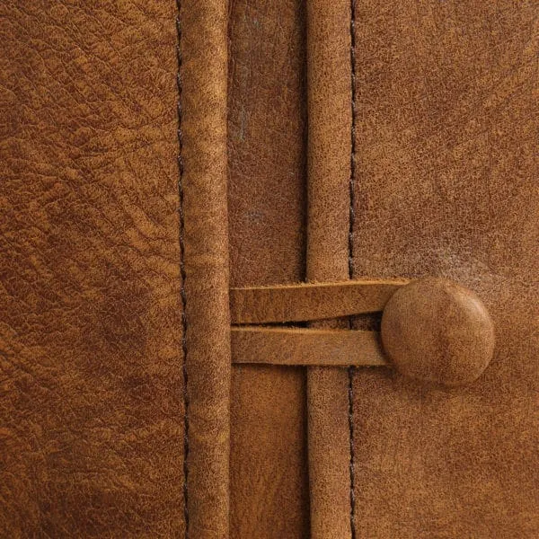 Carnegie Leather Slip-Cover Dining Chair Pair