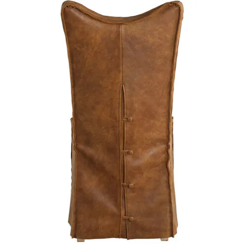 Carnegie Leather Slip-Cover Dining Chair Pair