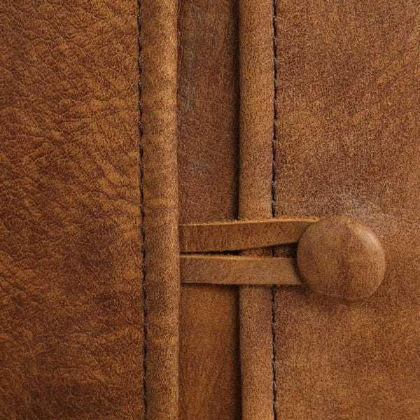 Carnegie Leather Slip-Cover Dining Chair Pair
