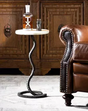 Cast Iron Twist Drink Table vanity mirror, wall mirror