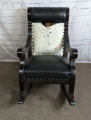 Cattle Baron Rocking Chair vanity mirror, wall mirror