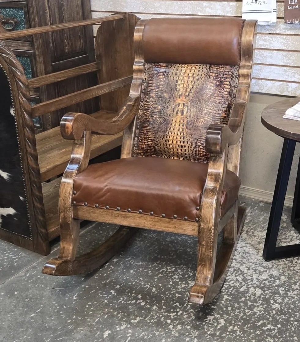 Cattle Baron Rocking Chair